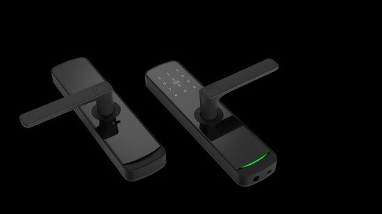 قفل ذكي - ابواب خشب مع التركيب