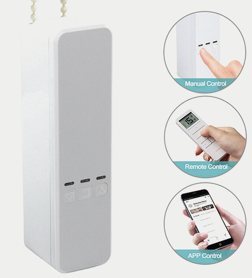 محرك الستائر الذكي - مع التركيب