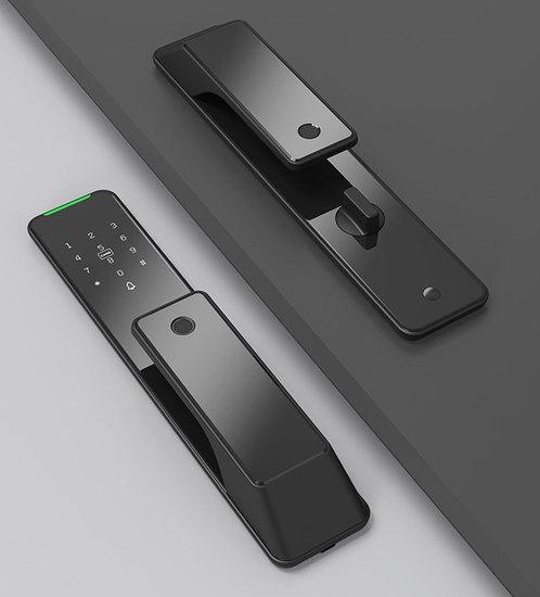 القفل الذكي  للأبواب الخشب والألمنيوم والحديد