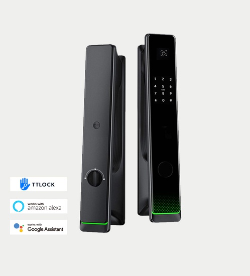 قفل ذكي - ابواب خشب مع التركيب