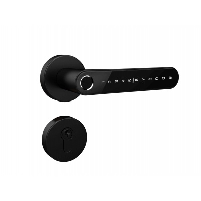 قفل ذكي - ابواب خشب مع التركيب