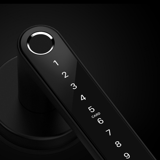 قفل ذكي - ابواب خشب مع التركيب