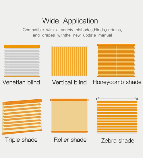 محرك الستائر الذكي - مع التركيب