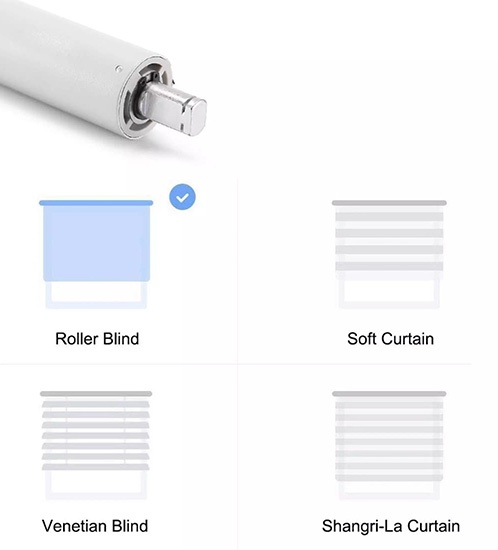 محرك ستارة رول كهربائي ذكي Aqara